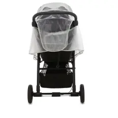 First Essentials  Universal Stroller Rain Cover Baby Travel Weather Shield Windproof & Waterproof - Clear