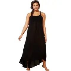 Swimsuits for All Women&rsquo;s Plus Size Candance Braided Cover Up Maxi Dress