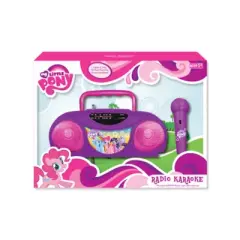 My Little Pony Portable Radio and Karaoke System with Microphone