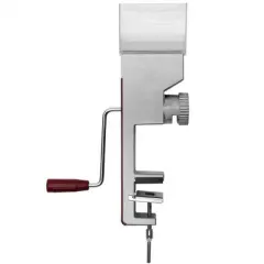 Kitchen Crop Compact Grain Mill - Deluxe, Non-Electric, Manual Power Grain Flour Grinder, 4.5 Cup Capacity, 15.75 inches