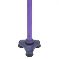 Drive Medical HurryCane Freedom Edition Folding Cane with T Handle, Purple