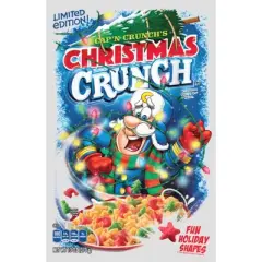 Women's Cap'n Crunch Christmas Crunch Packaging Racerback Tank Top