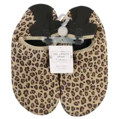 Hudson Baby Kids and Adult Water Shoes for Sports, Yoga, Beach and Outdoors, Leopard