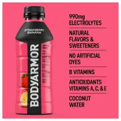BODYARMOR Strawberry Banana Sports Drink - 6pk/20 fl oz Bottles