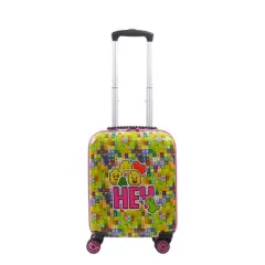 Lego Play Date minifigures, Hey 18" kids carry-on Luggage