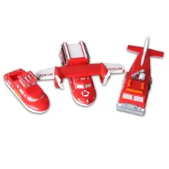 Popular Playthings Magnetic Mix or Match&reg; Vehicles, Fire & Rescue