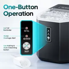 SUGIFT Countertop Ice Maker, Portable, Fast, and Easy to Use