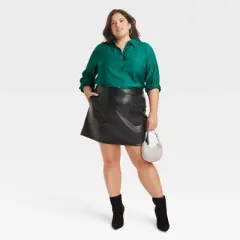 Women's Long Sleeve Button-Down Shirt - A New Day&trade;