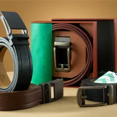 Mio Marino | Men's Sandpaper Linxx Ratchet Belt