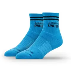 MLS Minnesota United FC Half Calf Knit 2pk Socks: Cushioned Crew Socks