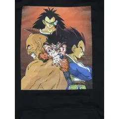 Dragon Ball Z Super Saiyan Character Art Men's Black Sweatshirt