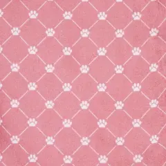 Bone Dry Microfiber Trellis Printed Pet Towel 3 Piece Set, Rose