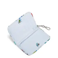 Vera Bradley Women's Outlet Cotton Small Bifold Wallet