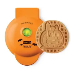Peanuts x Dash Snoopy Jack-o-Lantern Mini Waffle Maker