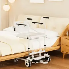 Topteng Patient Transfer Lift Chair, Removable Split Type Wheelchair