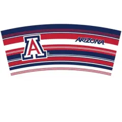 NCAA Arizona Wildcats 16oz Hype Stripe Classic Tumbler