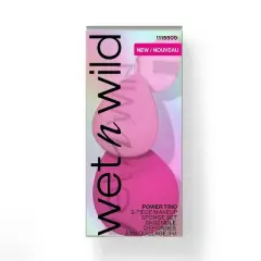 Wet n Wild Makeup Sponge - 3pk - Pink