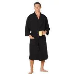 KingSize Men's Big & Tall Cotton Jersey Robe