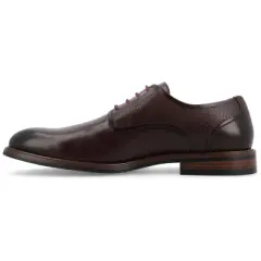 Vance Co. Kendon Tru Comfort Foam Plain Toe Lace-up Derby