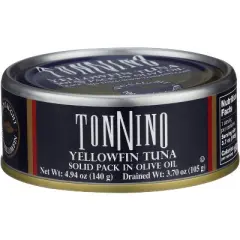 Tonnino Solid Tuna Fillet in Olive Oil -4.94 oz