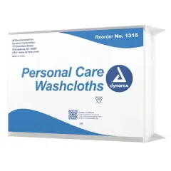 Dynarex Adult Wipe or Washcloth 10 x 13" 1315, 10 Pack 500 Wipes