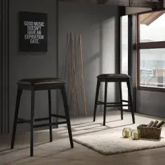 Set of 2 30" Mirabelle Upholstered Barstools - Carolina Chair & Table