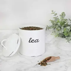 Auldhome Design-Enamelware Tea Canister