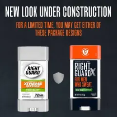 Right Guard Xtreme Defense Gel Antiperspirant & Deodorant - Fresh Blast - 4oz