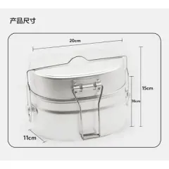 Outdoor camping supplies, portable BC picnic cooking supplies, camping individual lunch boxes