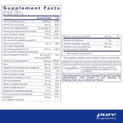 Pure Encapsulations Nutrient 950 Without Iron - to Support Cardiovascular, Immune, and Cellular Health, Bones, Hormone Metabolism*