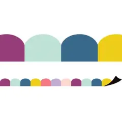 Teacher Created Resources&reg; Oh Happy Day Scalloped Magnetic Border, 24 Feet