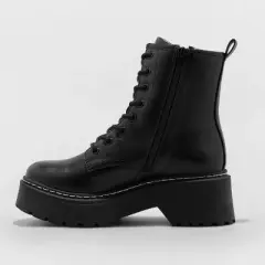 Women's Zea Combat Boots - Wild Fable&trade; Black