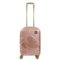 FUL Disney Textured Mickey Mouse 22in Hard Sided Rolling Luggage