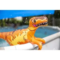 Dazmers Inflatable Dinosaur Toys Set with Pump - 5 Pieces