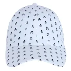 CTM Men's Alter Ego Skull Golf Baseball Cap