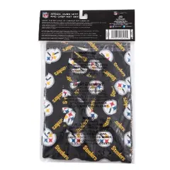 NFL Pittsburgh Steelers Apron, Mitt, Hat Grill Tool Set - 3pc