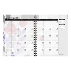 House of Doolittle&reg; Monthly and Weekly Academic Calendar Planner, Wild Flower, July-August, 7" x 9"