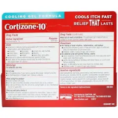 Cortizone 10 Maximum Strength Cooling Gel Anti-Itch Creme 1 oz