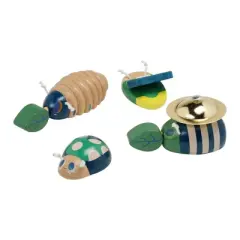 Manhattan Toy Folklore Bug Quartet 4-Piece Musical Wooden Toy Set for Toddlers