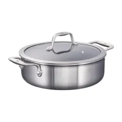 ZWILLING Spirit 3-ply 6-pc Stainless Steel Ceramic Nonstick Breakfast Pan & Egg Poacher Set