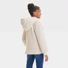  Girls' Cozy Faux Shearling Jacket - Cat & Jack&trade;
