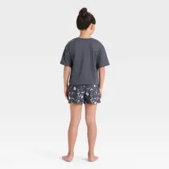 Girls' 2pc Halloween Short Sleeve Pajama Set - Cat & Jack&trade;