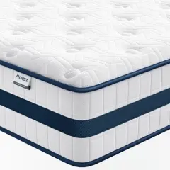 10 Inch King Hybrid Mattresses Cooling Memory Foam and Individually Pocket Coils for Motion Isolation