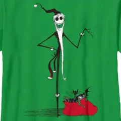 Boy's The Nightmare Before Christmas Christmas Sandy Claws T-Shirt