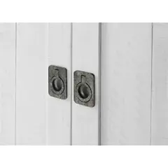 Foundry 65" TV Stand White Stain with Gray Top - Martin Svensson Home