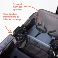 Gladly Family Anthem4 Wagon Stroller - Special Edition Graphite