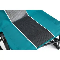 PAGED Beach Chair Outdoor Freestyle Rocker Camping Chair with Drink Holder for Camping, Beach, Party, Picnics, Lawn