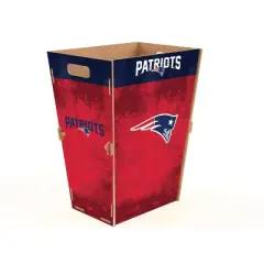 NFL New England Patriots Trash Bin - L