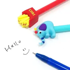 Wrapables Gel Pens School Office Supplies, Funny Characters