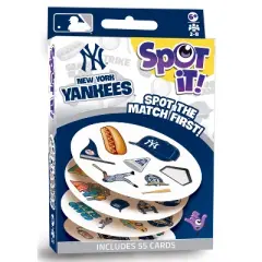 MasterPieces Officially Licensed MLB New York Yankees Spot It Game for Kids and Adults